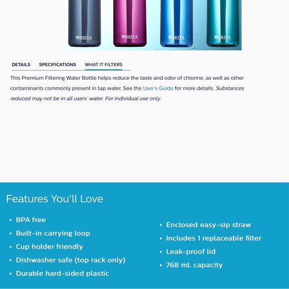 Brita Filter Water Bottle - Picture 7 of 7